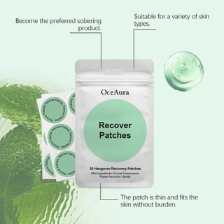 OceAura แผ่นแปะเผาผลาญไขมัน GLP-1 ควบคุมอาหาร ฟื้นฟูอาการเมาค้าง เพิ่มสมาธิ ปรับรูปร่างสัดส่วน