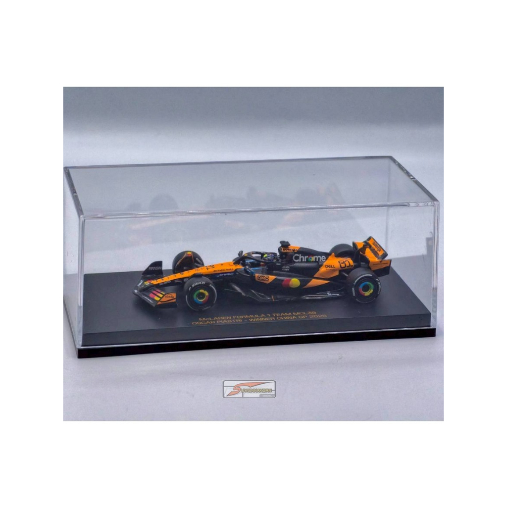 MINICHAMPS 530256581 1/64 McLaren MCL39 Oscar Piastri-Winner China GP 2025