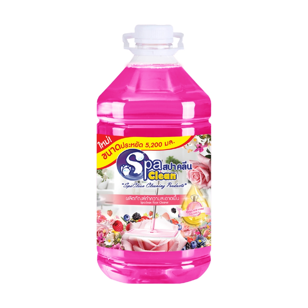 SPACLEAN น้ำยาถูพื้น  5.2 ลิตร ROYAL ROSE จัดส่งโดย HomePro