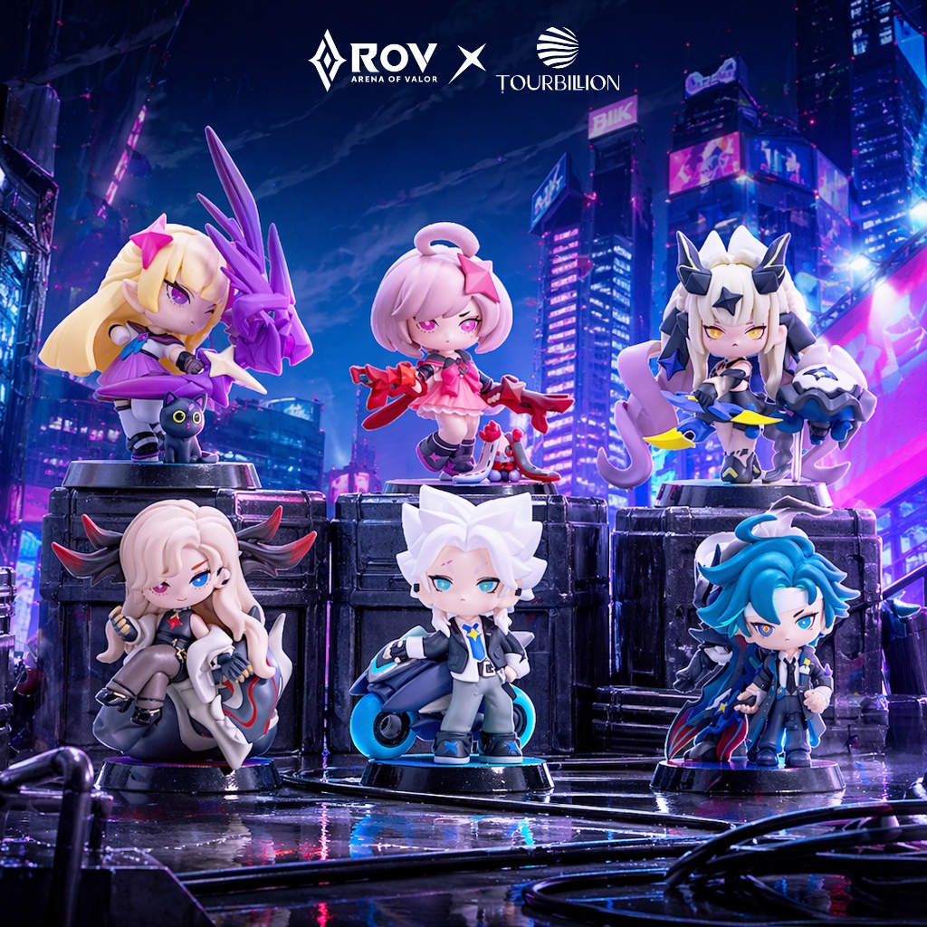 Garena RoV Dimension Breaker Art Toy Blind Box Official Figure ลิขสิทธิ์แท้ พร้อมส่ง กล่องสุ่ม RoV