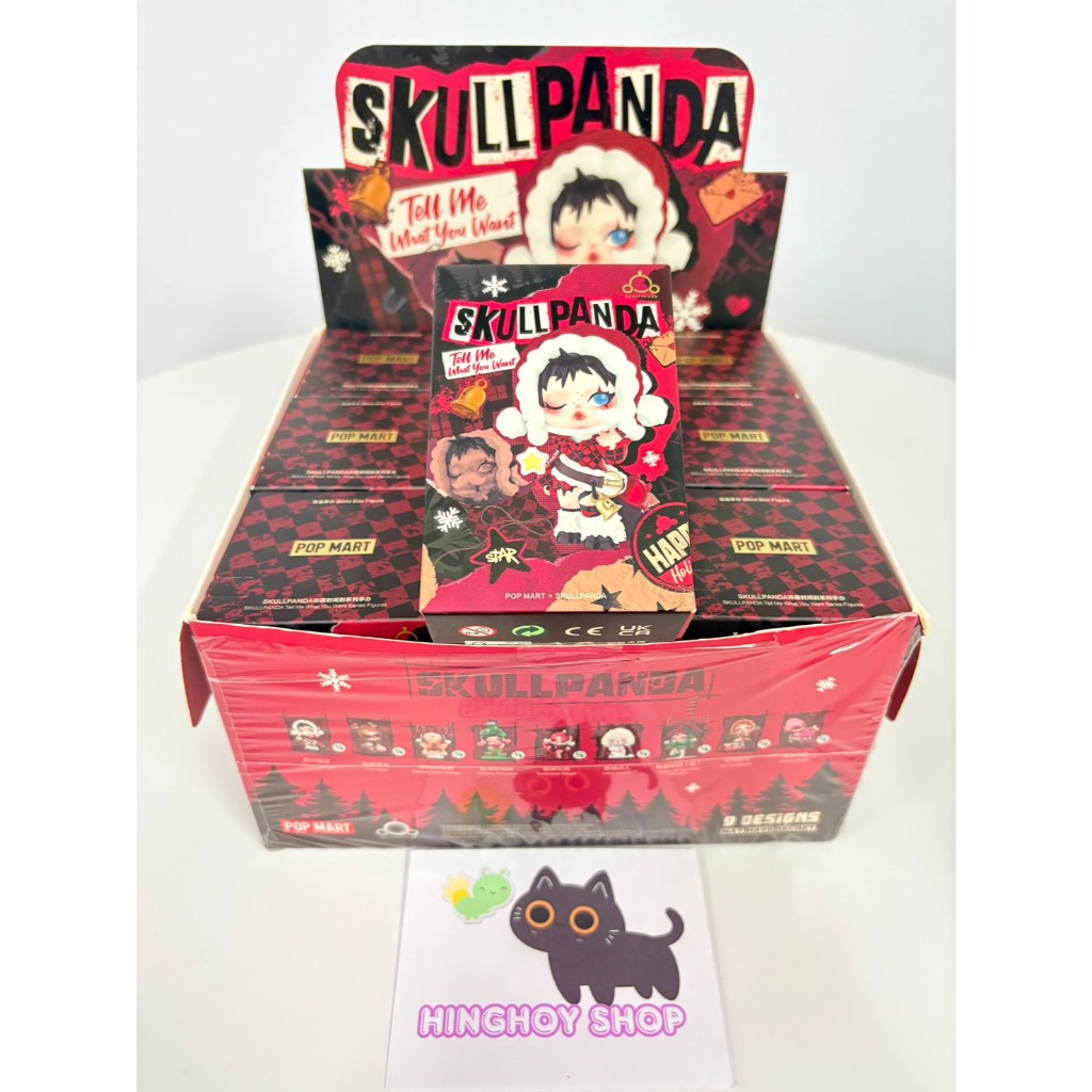 [SALE❗]พร้อมส่งจากไทย 🌳กล่องสุ่มฟิกเกอร์ / เลือกตัวได้ SKULLPANDA Tell Me What You Want Series💚 ของแท้100%