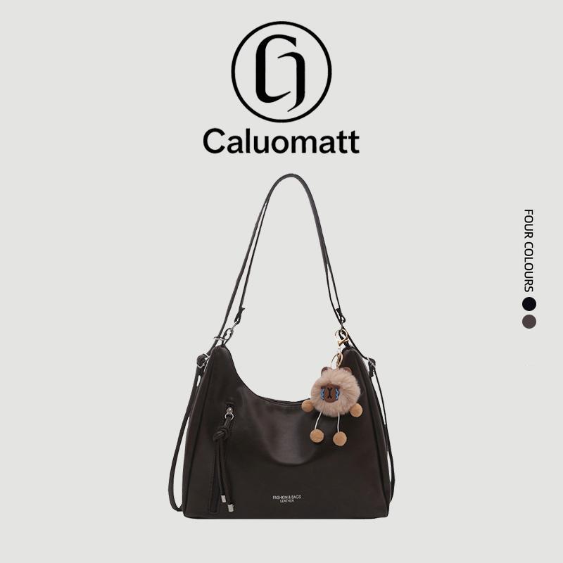 【Caluomatt.TH】กระเป๋าเป้สะพายหลังผู้หญิง สไตล์เกาหลี ใบใหญ่ จุของได้เยอะ มีเชือกรูด กันน้ำ น้ำหนักเบา ใช้เรียน ใช้เที่ยว