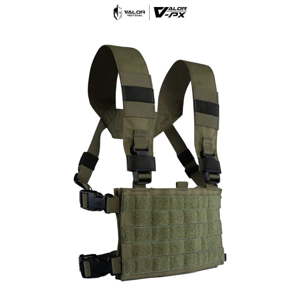 VALOR PX - Modular Micro Chest Rig สายโยงบ่า (เชสริก) ปรับได้หลายขนาด มี 2 สีให้เลือก