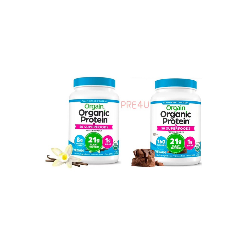 Orgain Organic Vegan Protein Powder, 2.02 lb