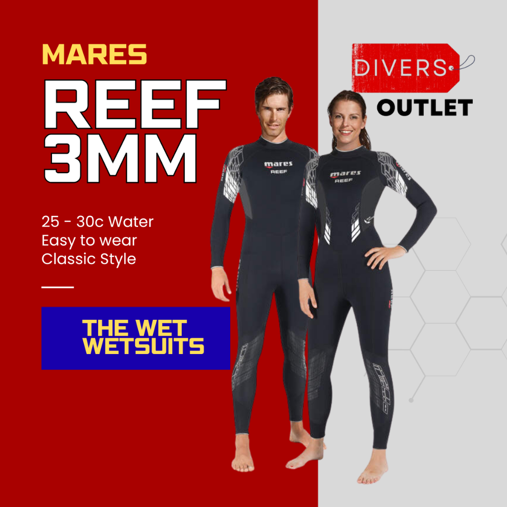 Mares Reef Wetsuit (MEN and WOMEN)