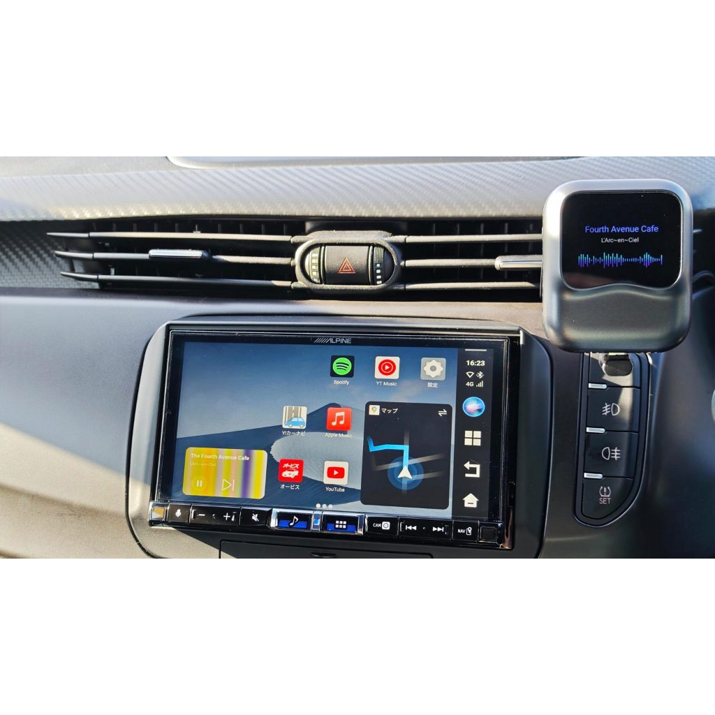 OTTOCAST NANO CarPlay/Android Auto AI Box ในรถทุกรุ่นที่มี Carplay ผ่านช่อง USB QCM6225 8+128G