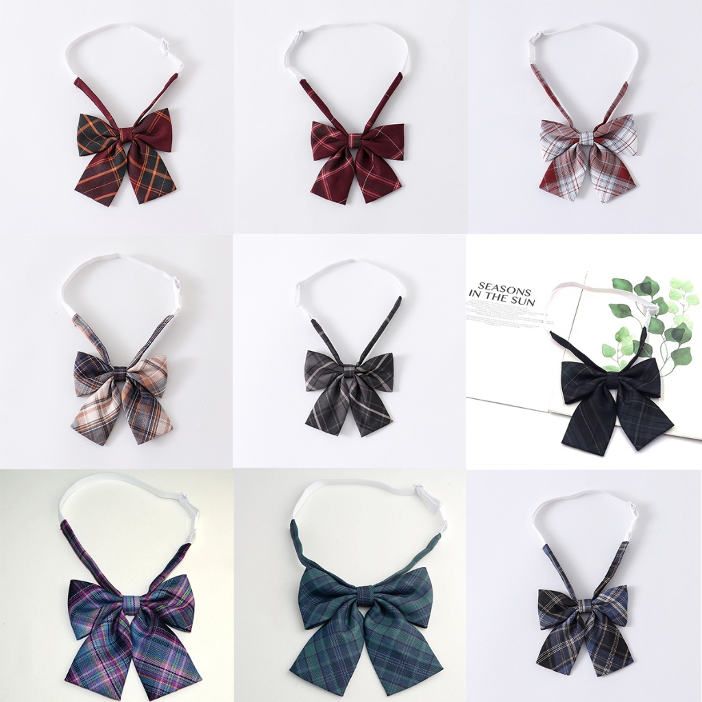 JK เครื่องประดับของเสื้อเชิ้ต หูกระต่ายแฟชั่นมีหลายแบบ Ladies Large Bowtie Oversize Bow (สินค้าพร้อมส่ง)