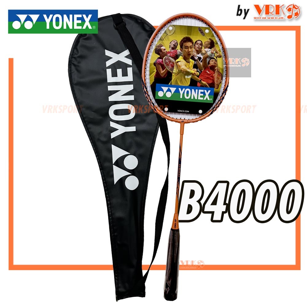 YONEX ไม้แบดมินตัน รุ่น B-4000 - กระเป๋าเต็ม