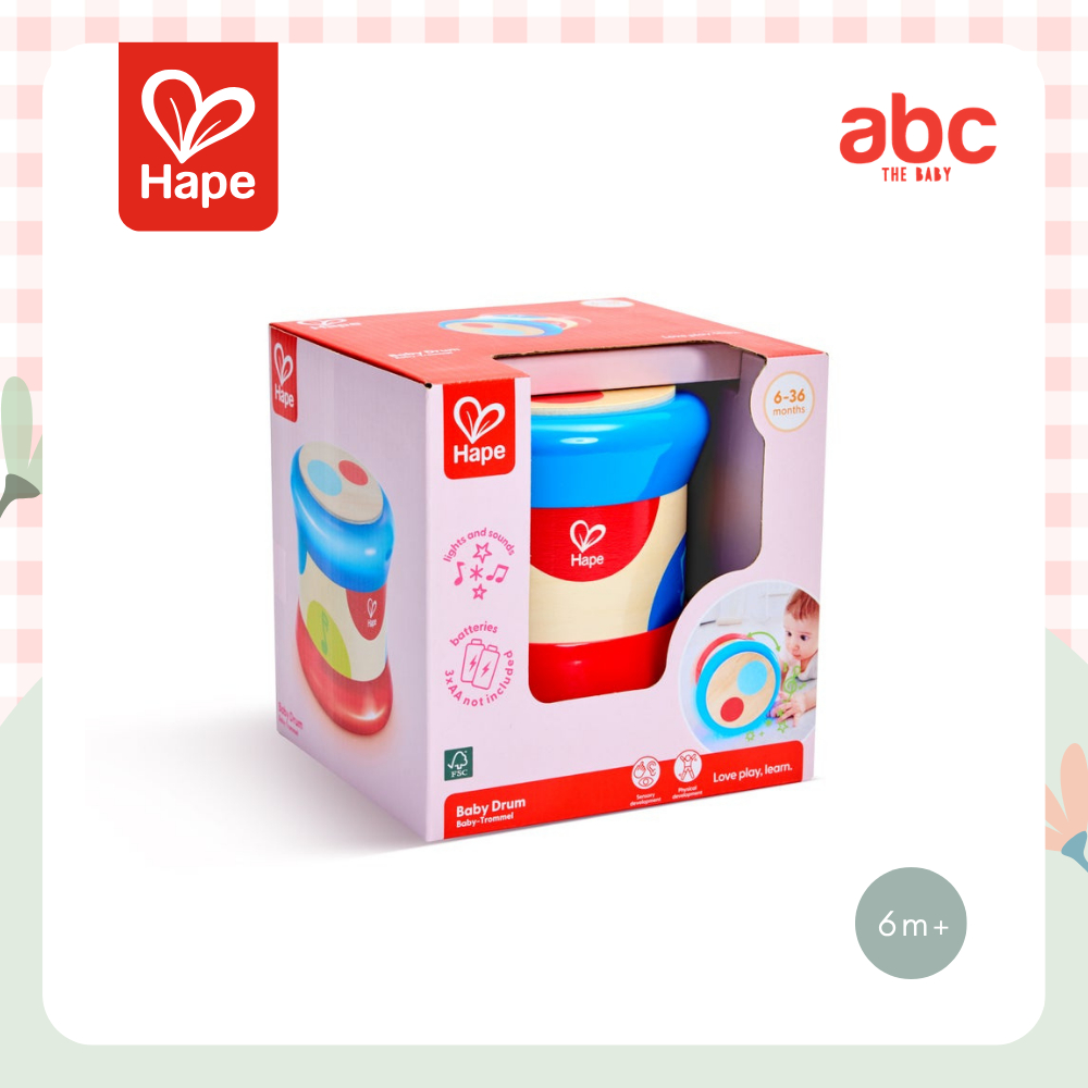 Hape - Baby Drum กลองเด็กเล็ก 6M+ รูปที่ 8