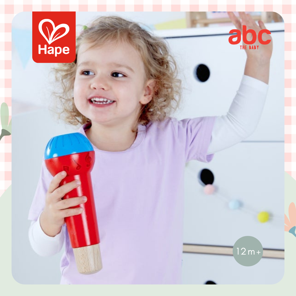 Hape ของเล่นไม้ ของเล่นดนตรี ไมโครโฟนกึกก้อง Mighty Echo Microphone ของเล่นเสริมพัฒนาการ 1 ขวบ ขึ้นไป ราคา ถูกที่สุด ดีลบีเคเค แกลเลอรีภาพที่ 3