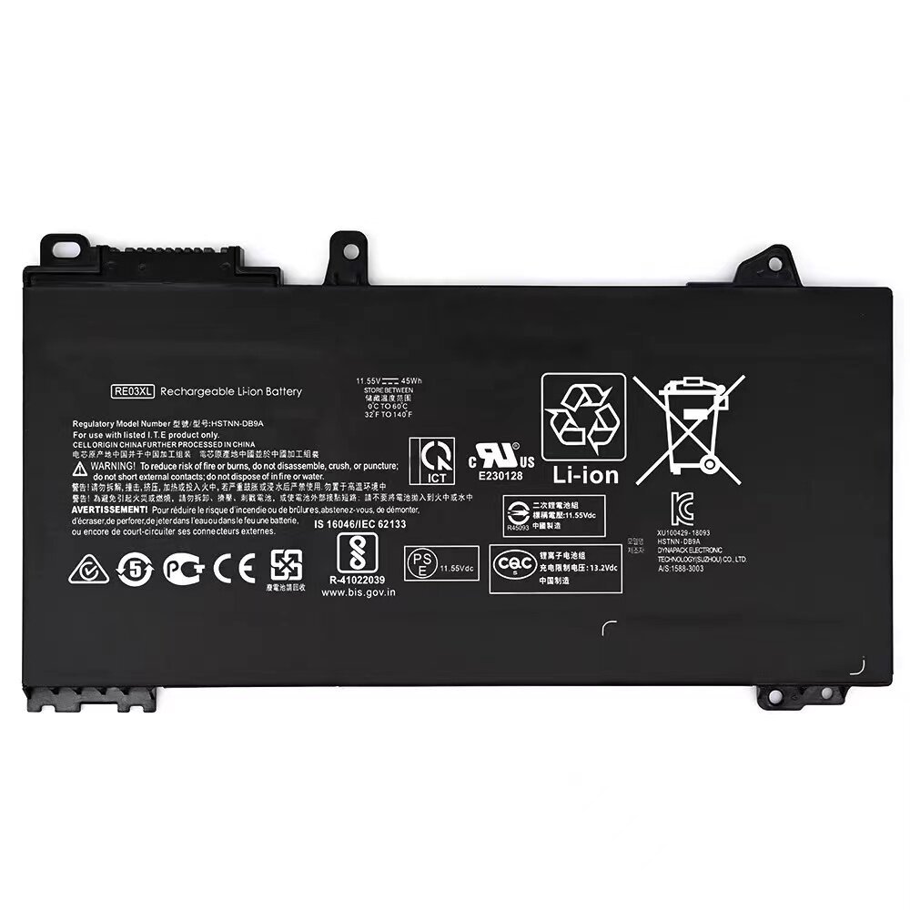 RE03XL Battery For HP ProBook 445 450 455 440 430 G6 Series HSTNN-DB9N L32407-2B1