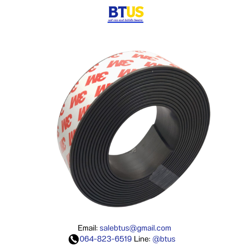 Magnetic Tape 3m Rubber Magnetic Tape with Adhesive 30mm X 2mm X3M