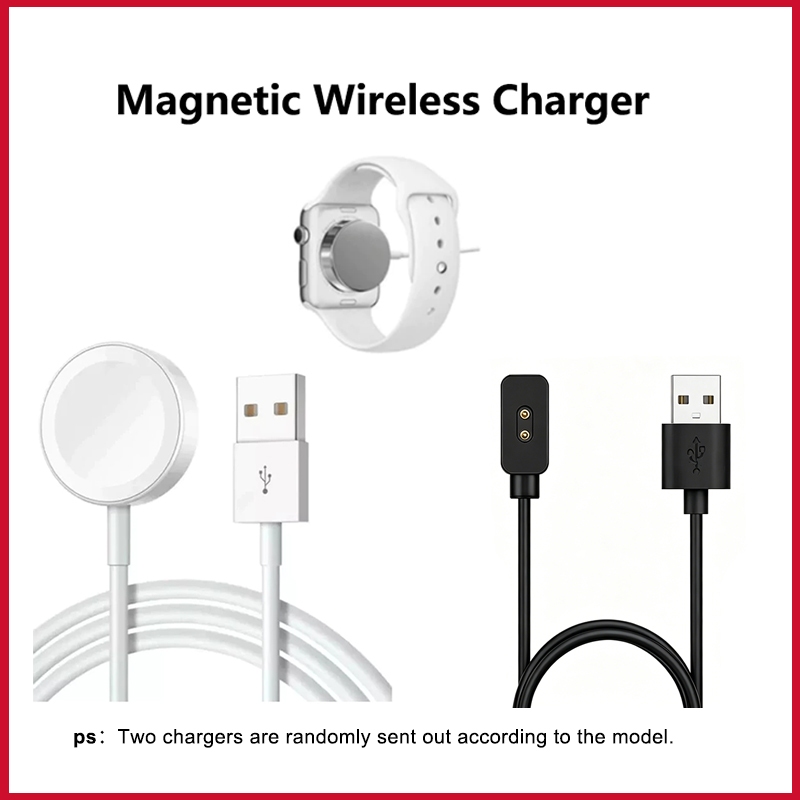🎁🎁【Gifts】แม่เหล็กสมาร์ทนาฬิกา / นาฬิกาแม่เหล็กข้อมูลสาย อะแดปเตอร์ชาร์จกันน้ำแม่เหล็ก / USB ใช้กับสมาร์ทวอทช์เด็กและหัว