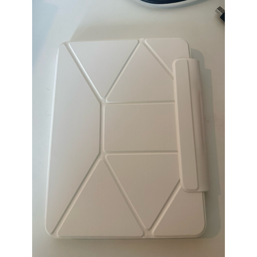 ZOYU  เคส Ipad  X-fold Premium สีครีมขาว มือสอง ครีมขาว, iPad Air 6/7th m2/m3 Gen (11 นิ้ว)
