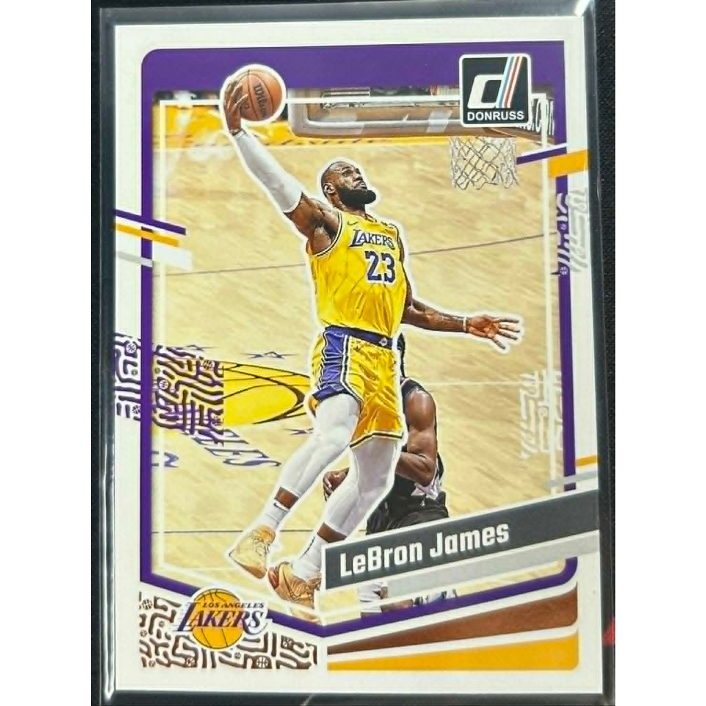 LeBron James 2023-24 Panini Donruss #2 Los Angeles Lakers