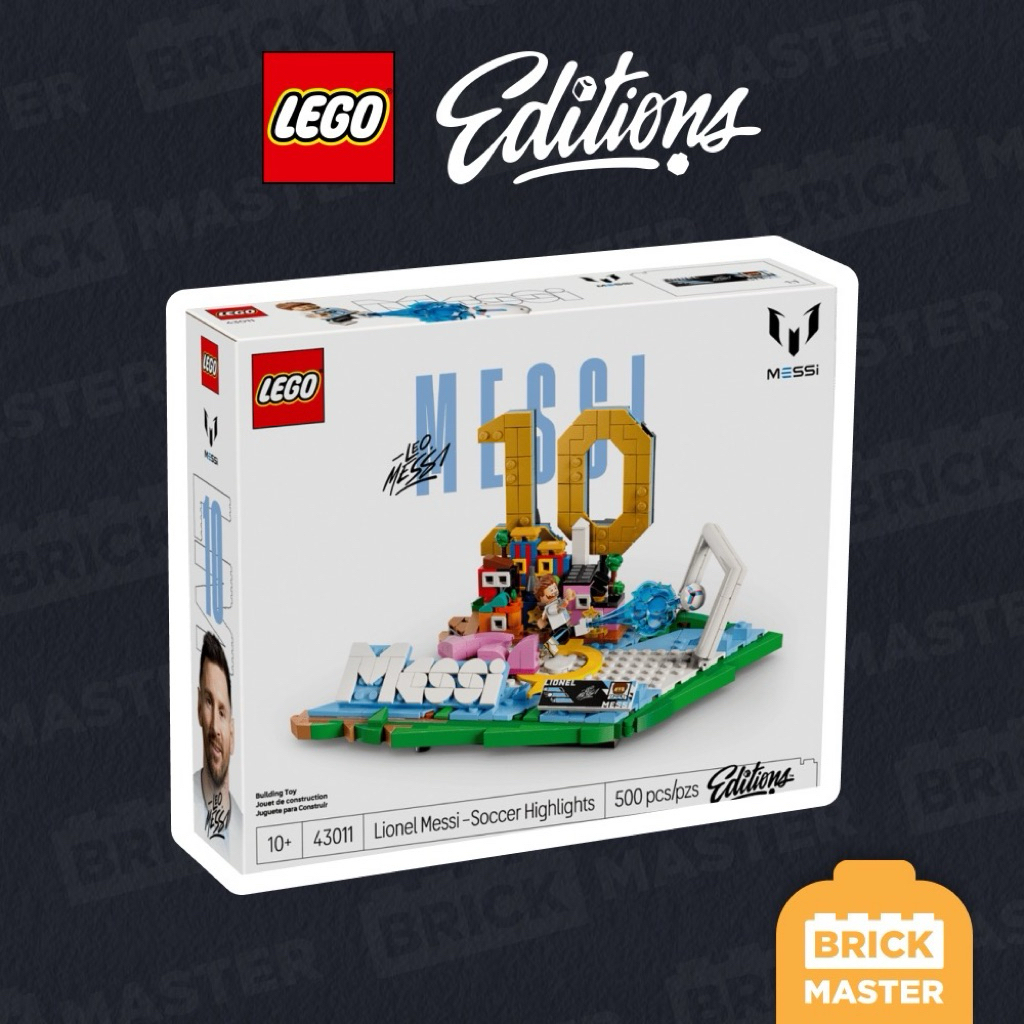 LEGO® Editions 43011 : Lionel Messi – Football Highlights (เลโก้แท้ เมซซี)