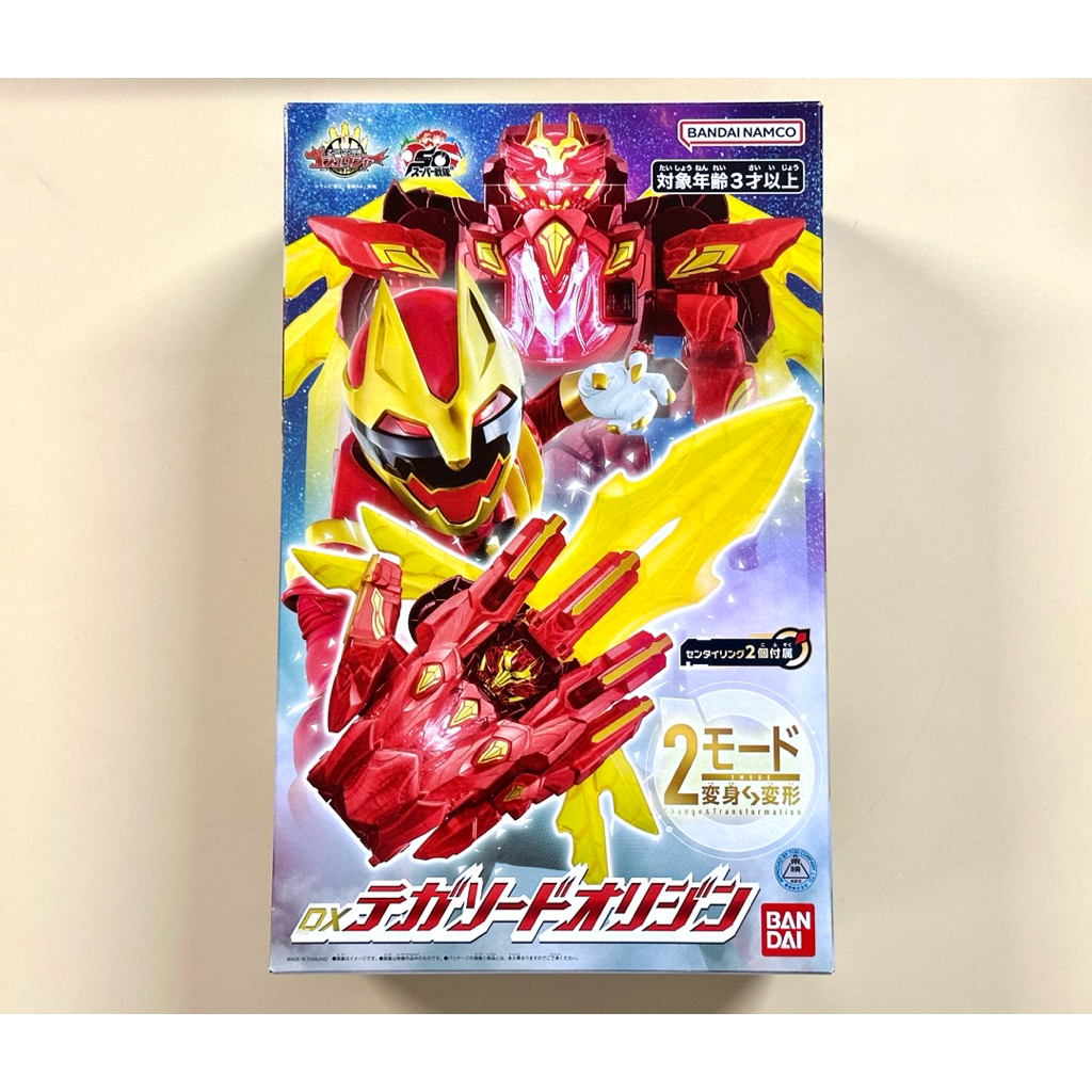 DX Tega Sword Origin - อุปกรณ์แปลงร่างขบวนการโกจูเจอร์เดอะมูฟวี่มือ 2 งานกล่อง (No.1 Sentai Gozyuger