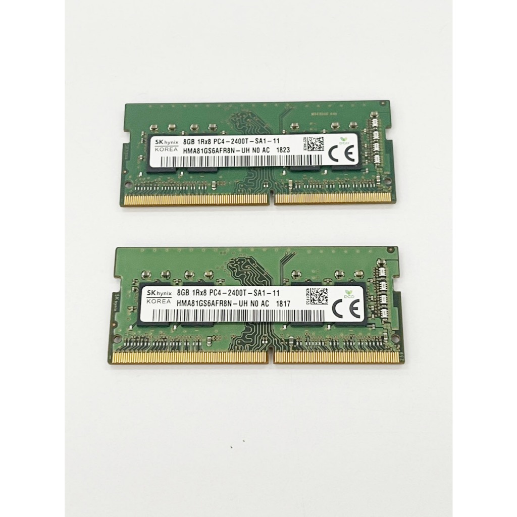 SK Hynix 8GB DDR4 2400MHz HMA81GS6AFR8N-UH แกะจากเครื่อง ใช้งานได้ดี ราคาถูกใจ