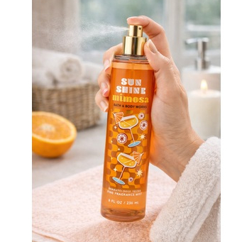 น้ำหอมแบ่งขายของแท้ ปริมาณ 5 Ml. จากบ้าน Bath & Body Works กลิ่น sunshine mimosa