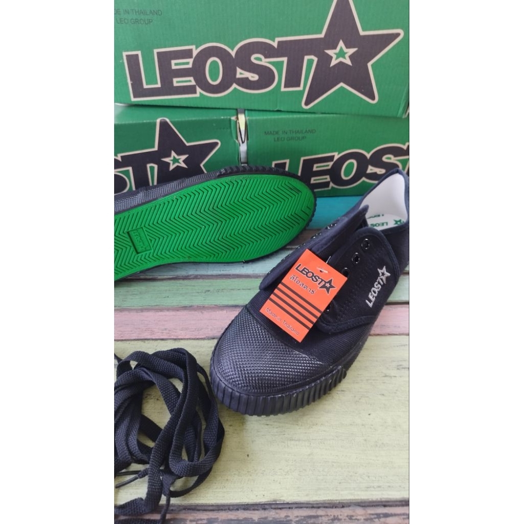 LEOSTAR รองเท้าผ้าใบ รองเท้ากีฬา รองเท้านักเรียน รุ่น205 Leo ราคา ถูกที่สุด ดีลบีเคเค แกลเลอรีภาพที่ 4