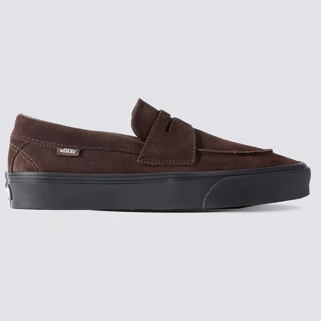 VANS SLIP ON LOAFER 53 SUEDE BROWN SNEAKERS สินค้ามีประกันแท้