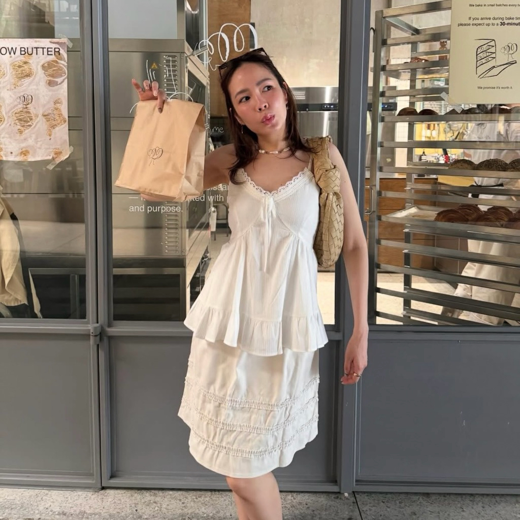 tshop กระโปรง Organic cotton skirt