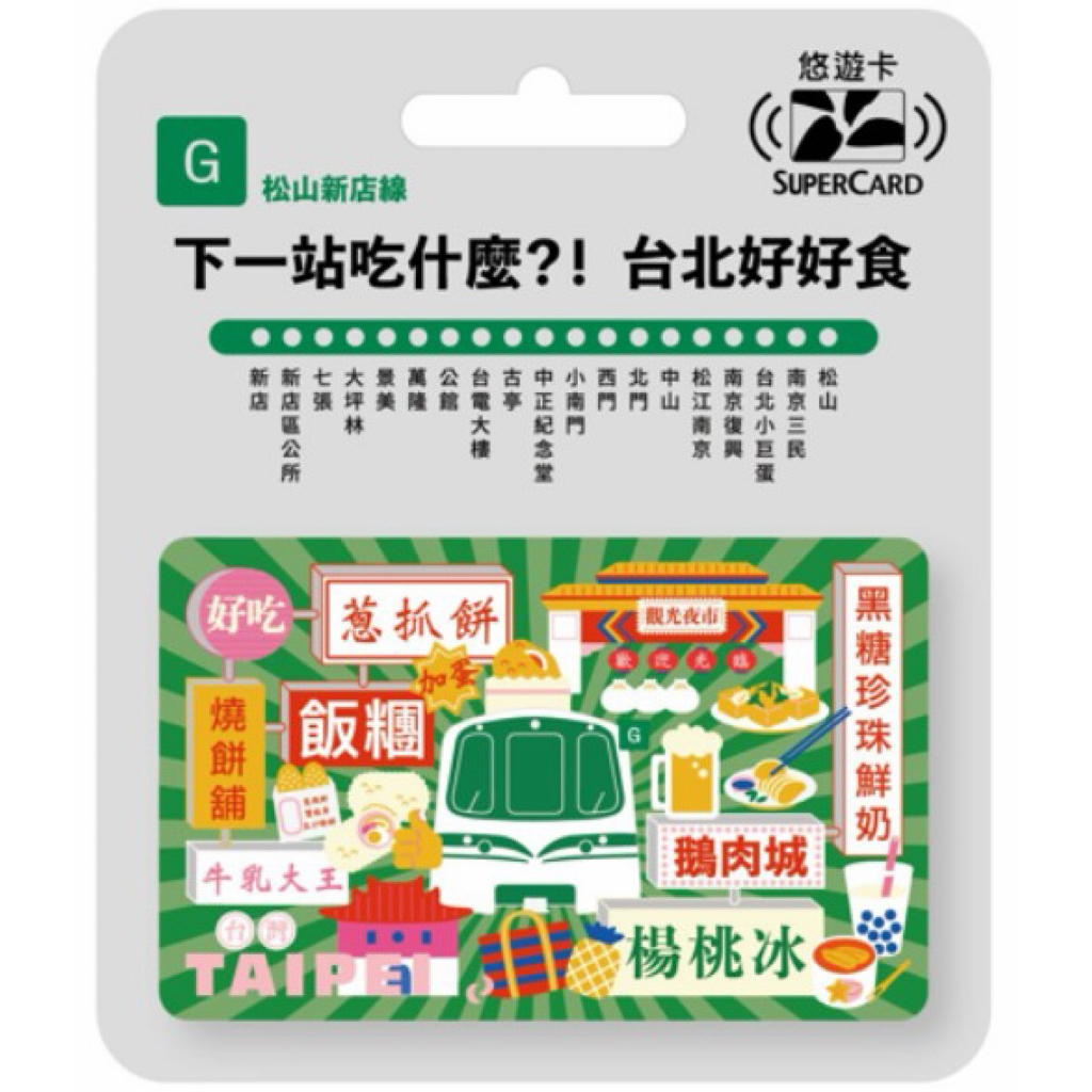[พร้อมส่งจากไทย] บัตร EasyCard / SuperCard จากไต้หวัน Taipei พร้อมใช้งาน