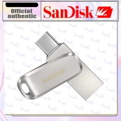 SANDIS Metal USB 3.2แฟลชไดร์ฟ Ultra Dual Drive 64GB/128GB/25SANDISOTG flashdrive TypeC โทรศัพท์ แท็บ