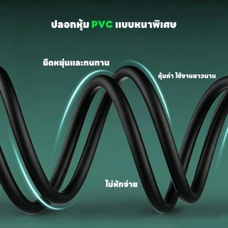 สายสัญญาณเสียง 2RCA to 2 แจ็ค 6.35mm (1/4") เหมาะสําหรับกีตาร์ มิกเซอร์สเตอริโอ ลําโพง แบบมืออาชีพ ความยาว 1.5m / 3m