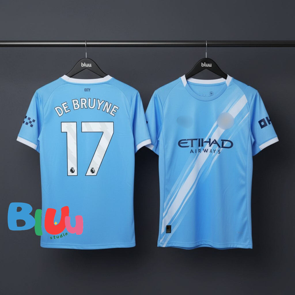 (S-5XL) เสื้อฟุตบอล แมuซิตี้ เหย้า Home ปี 2025-26 (3A) เกรดแฟนบอล โลโก้ปัก พร้อมฟลูออฟชั่นเบอร์ชื่อนักเตะ