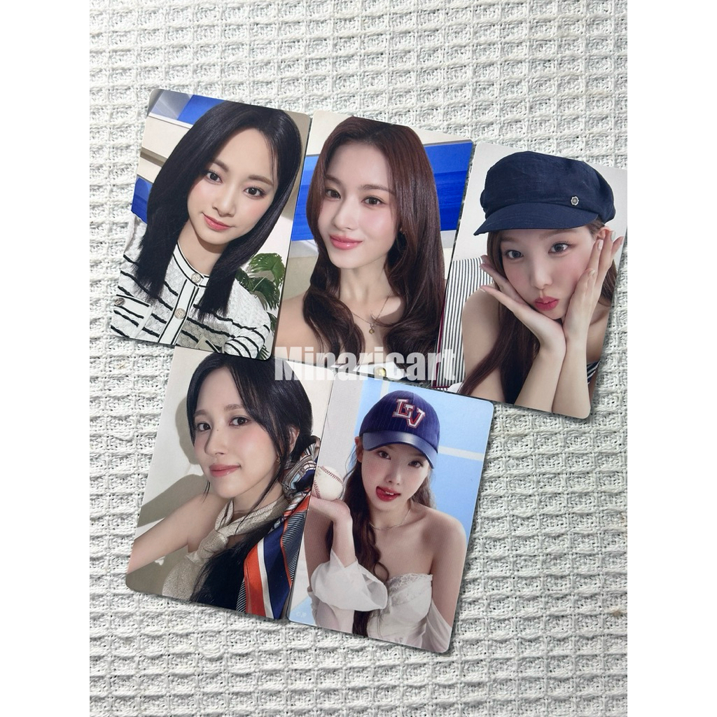 (พร้อมส่ง) การ์ดทไวซ์ twice concert in japan upgraded benefits photocard