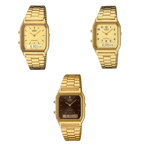 CASIO นาฬิกาข้อมือ รุ่น AQ-230,AQ-230GA,AQ-230GA-9D,AQ-230GA-9B,AQ-230GA-5A