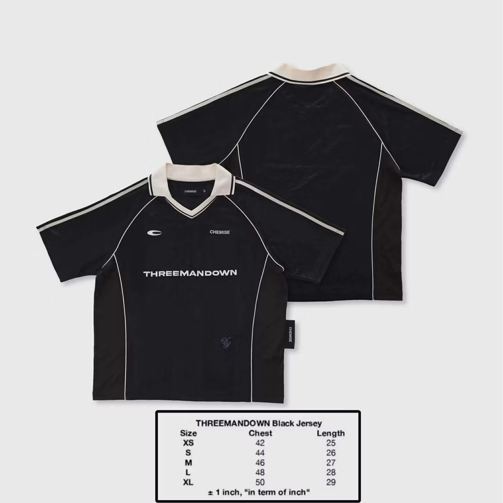 เสื้อTHREEMANDOWN CHEMISE JERSEY (M)