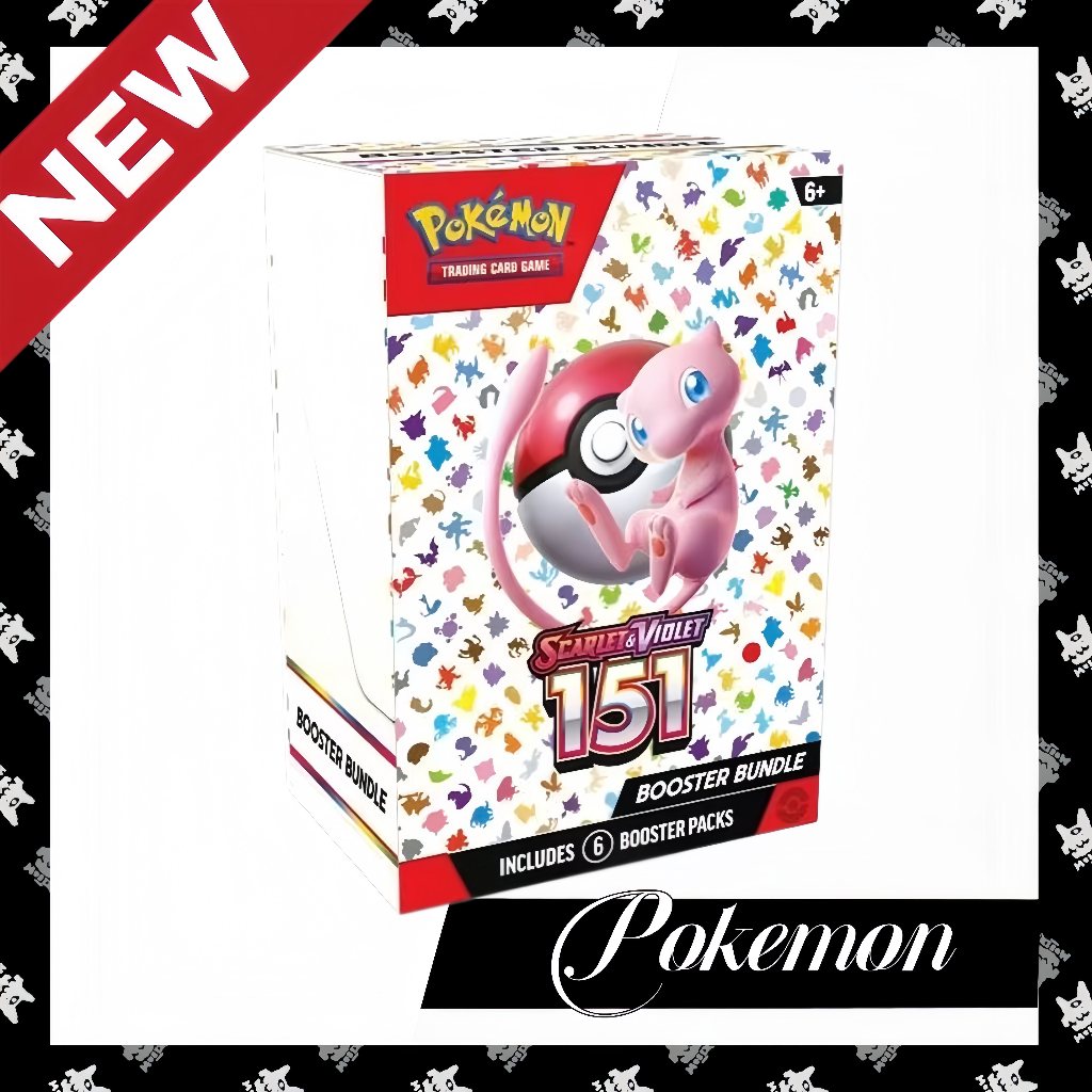 Pokemon [MEW] Scarlet & Violet "Pokemon Card 151" Booster Bundle (EN)