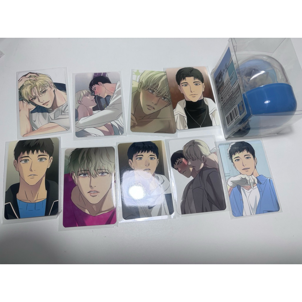 การ์ด Backlight manhwa bl manhwa การ์ด แคปซูล daybreak ตำรวจ backlight อ่านรายละเอียดก่อนสั่ง