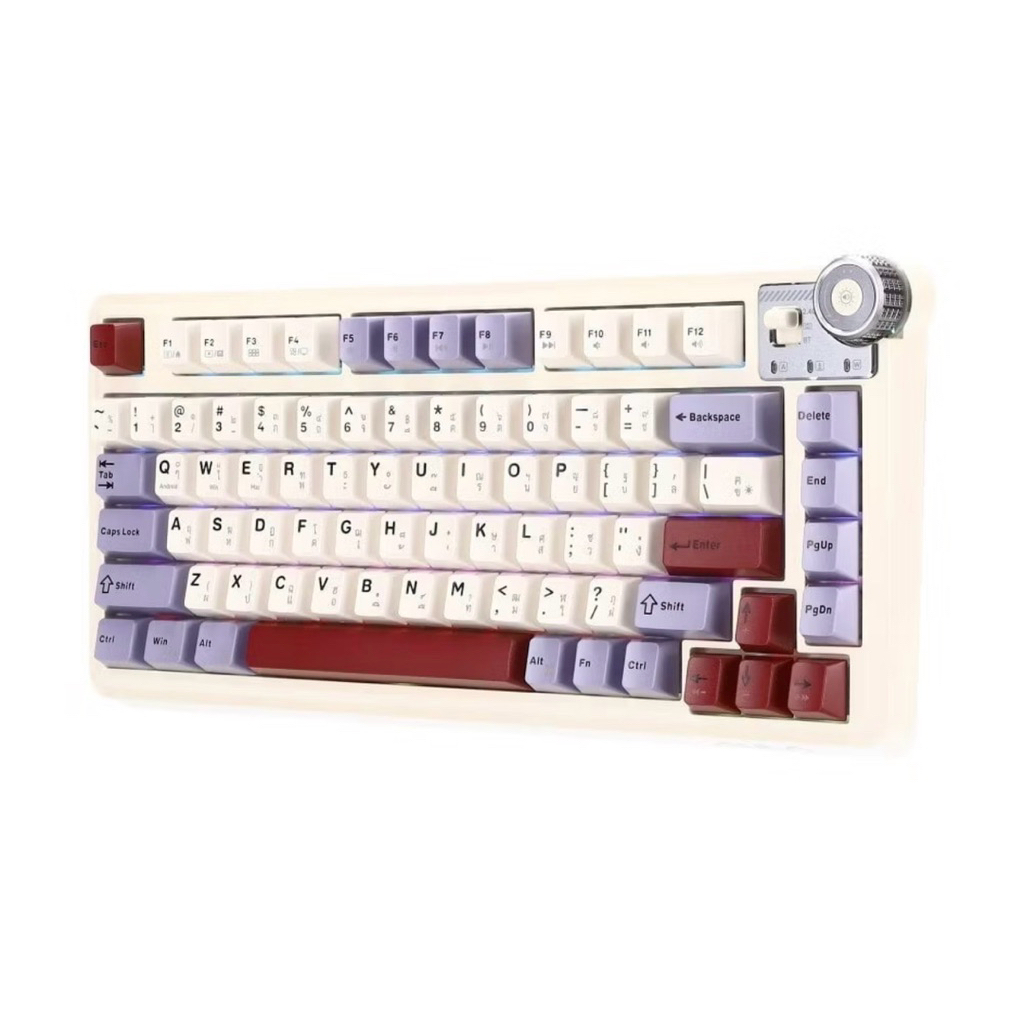 (ส่งต่อ)AULA AU75 รุ่น Beige Star Switch แถม คีแคปชินจัง