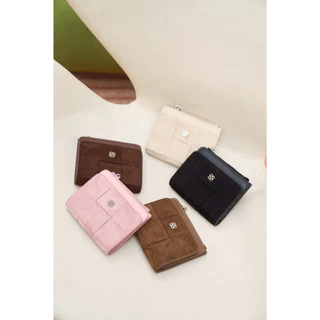 PEROTA “Fluffy Suede Wallet” มาพร้อมกล่อง