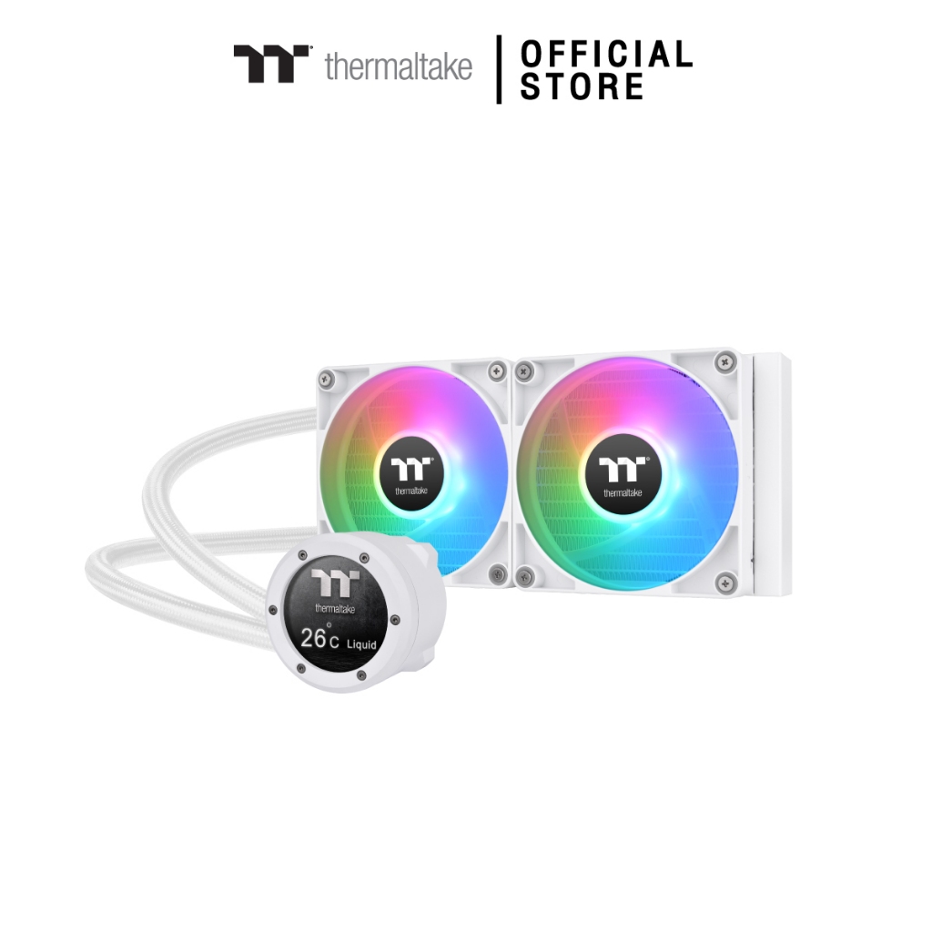 THERMALTAKE TH240 V2 ULTRA ARGB SYNC SNOW EDITION AIO LIQUID COOLER