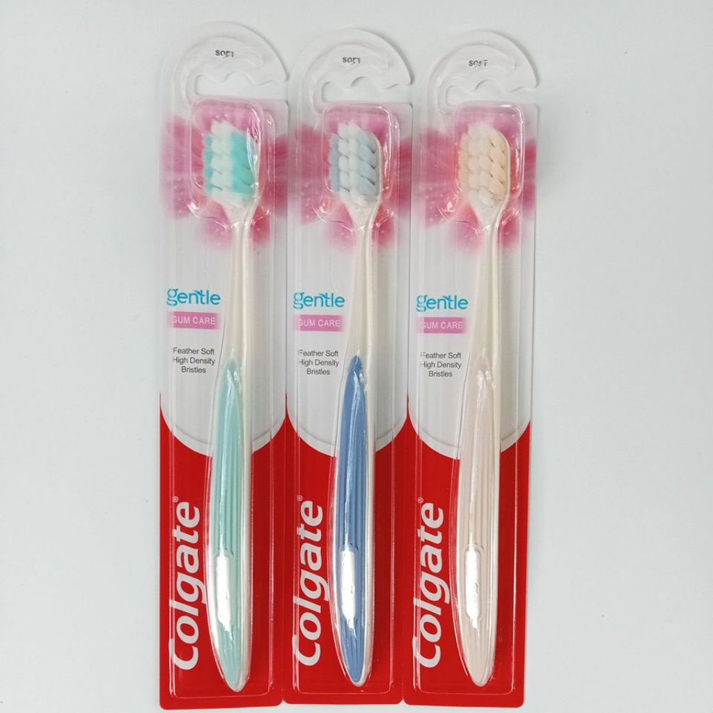 แปรงสีฟันคอลเกต เจนเทิล กัมแคร์ สำหรับผู้ใหญ่ (1 ชิ้น) สุ่มสี