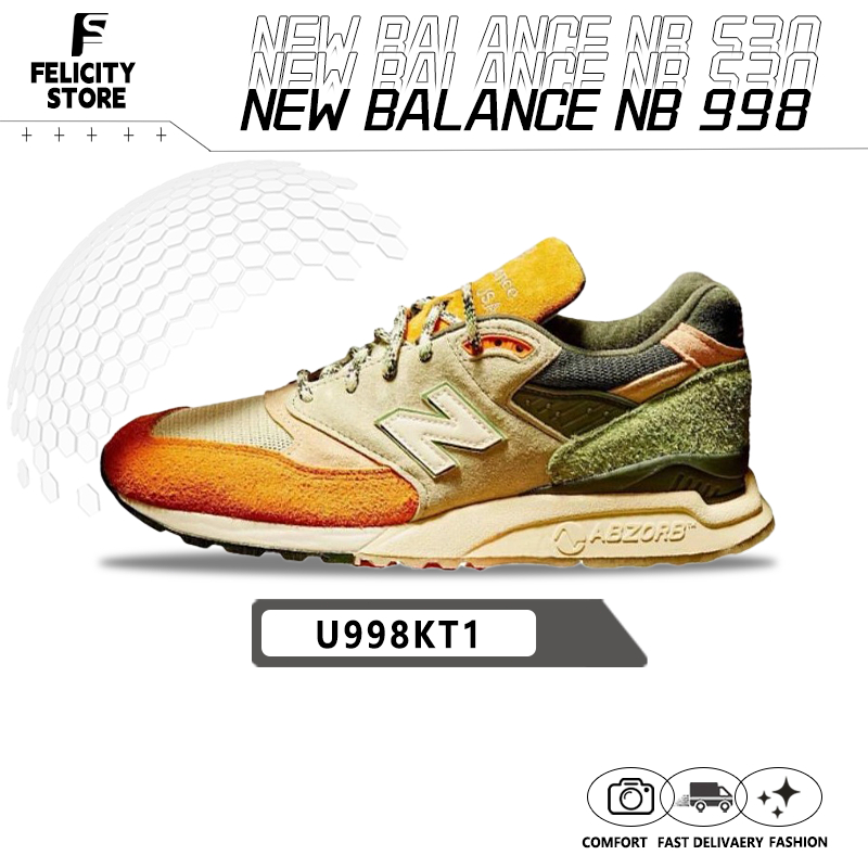 ของแท้ 100%▶ Ronnie Fieg x  New Balance NB 998 รองเท้ากีฬา U998KT1 🍫