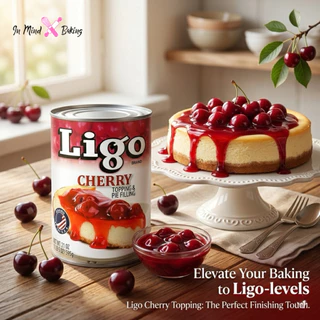 Ligo Topping & Pie Filling Blueberry Strawberry Cherry ลิโก้ พายฟิลลิ่ง ท้อปปิ้ง บลูเบอร์รี่ เชอร์รี่ สตรอเบอร์รี่ 595 ก
