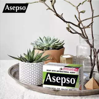 สบู่อาเซปโซ 7สูตร ขายยกแพ็ค แพ็ค3/4 ก้อน Asepso