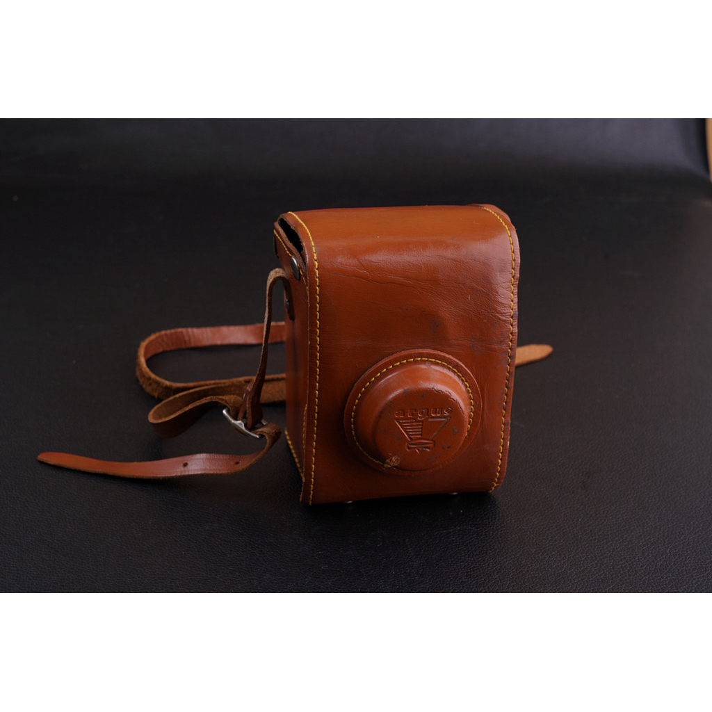 เคสหนัง argus แท้ สำหรับกล้อง argus twin lens เช่น argus  seventy five  argoflex