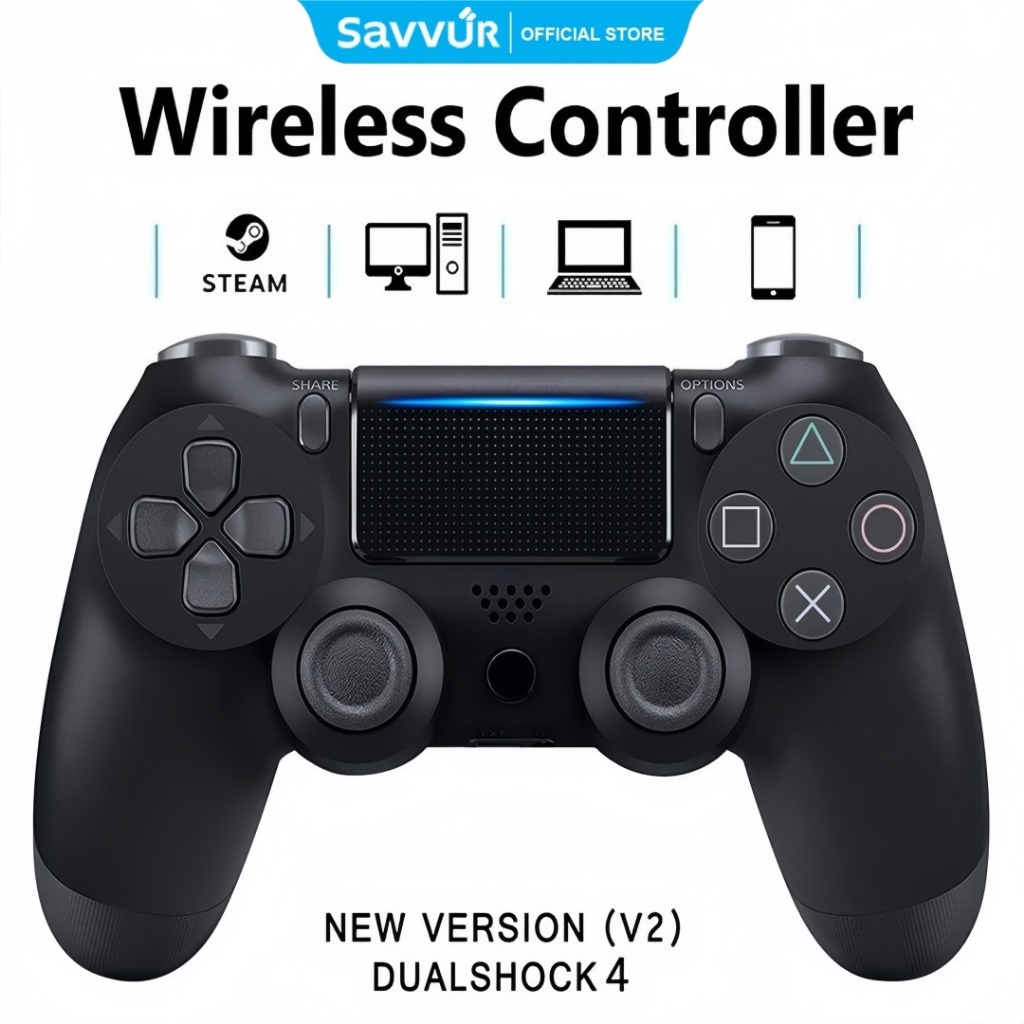 Savvur COD จอยเกมส์ PC จอย จอยเกมส์มือถือ บลูทูธไร้สาย Wireless Controller JoyStick For PC/IOS/Android