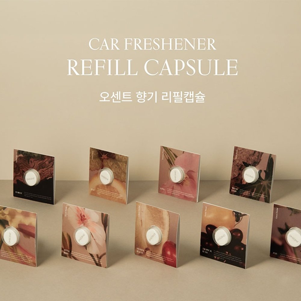 ( พร้อมส่ง ) Ohscent Car Refreshener Refill Capsule น้ำหอมรีฟิล มี 12 กลิ่น