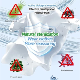 【ซื้อ 1 แถม 1】 ผงขจัดคราบบนผ้า 260g ผงซักผ้าขาว น้ำยาฟอกผ้าขาว ขจัดคราบเสื้อผ้า ขจัดคราบเหลือง ฟอกขาวเสื้อผ้า ลดกลิ่นอับ