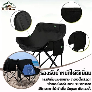 ผ้าคลุมเก้าอี้ตั้งแคม（เฉพาะผ้าเบาะ）แบบพกพา ผ้าอ็อกซ์ฟอร์ด แผ่นรองเก้าอี้ชายหาด สำหรับการตกปลาในสวนหลังบ้าน หลังสูง/หลังต