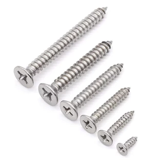 IEPERNG สกรูเกลียวปล่อย #8 100 ตัว/ถุง แฉก F+(FD) Tapping Screw
