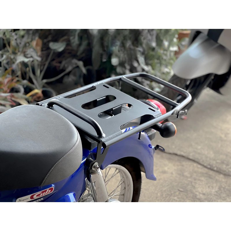 แร็คท้าย ตะแกรงท้าย {THEP MOTOR} สำหรับ HONDA Super Cub / Rear Rack