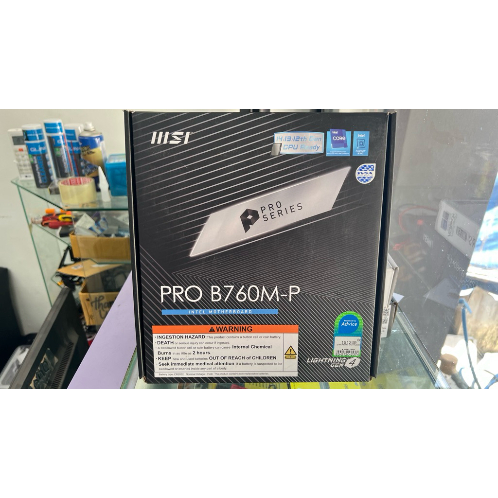 MAINBOARD MSI PRO B760M-P DDR5